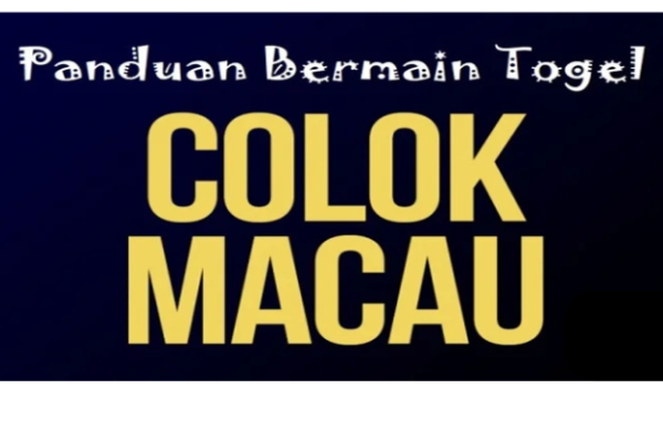 Colok Macau dalam Togel